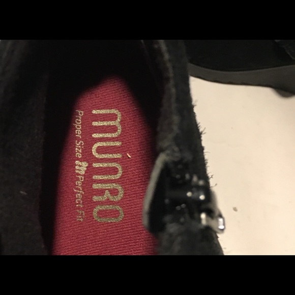 Munro | Suede Bootie Double Monk Buckle - Picture 6 of 8